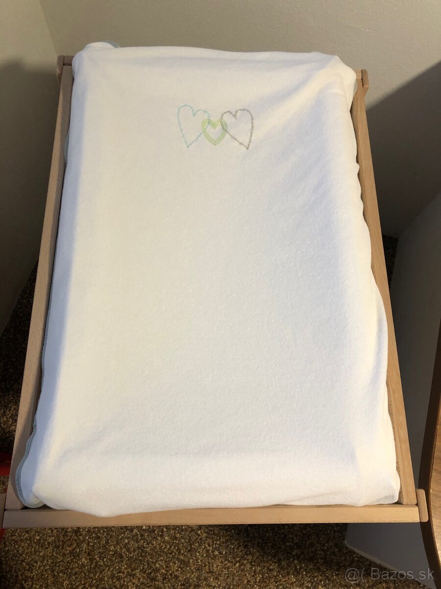 Prebaľovací pult IKEA + prebaľovacia podložka - 2