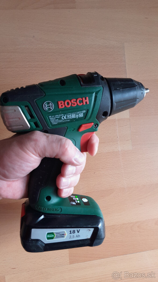 Predám utahovačku Bosch PSR 18 Li-2 - 2