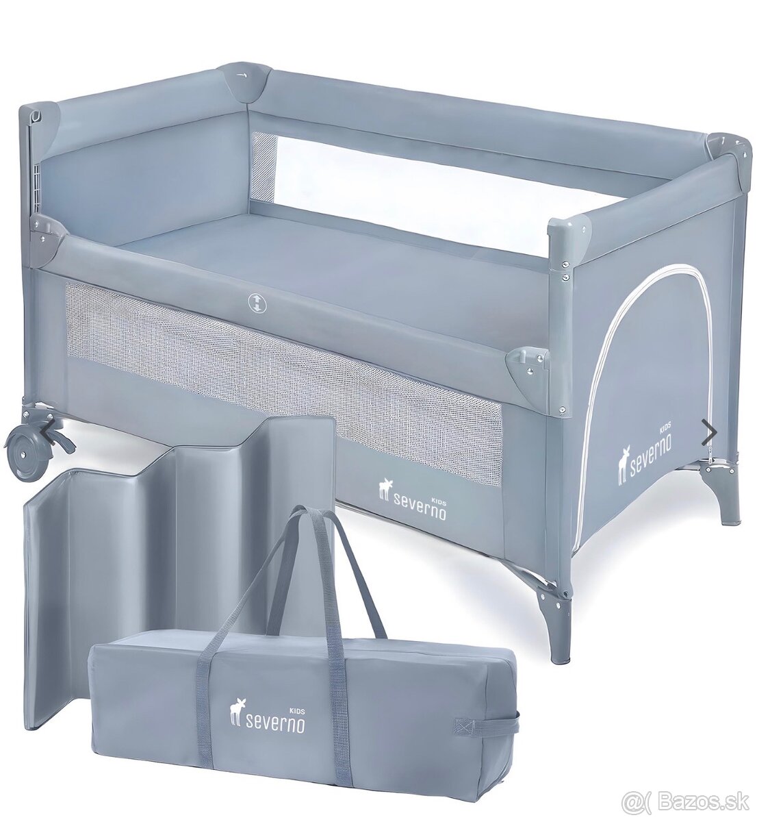 Cestovná postieľka Severno dvojúrovňová - 2
