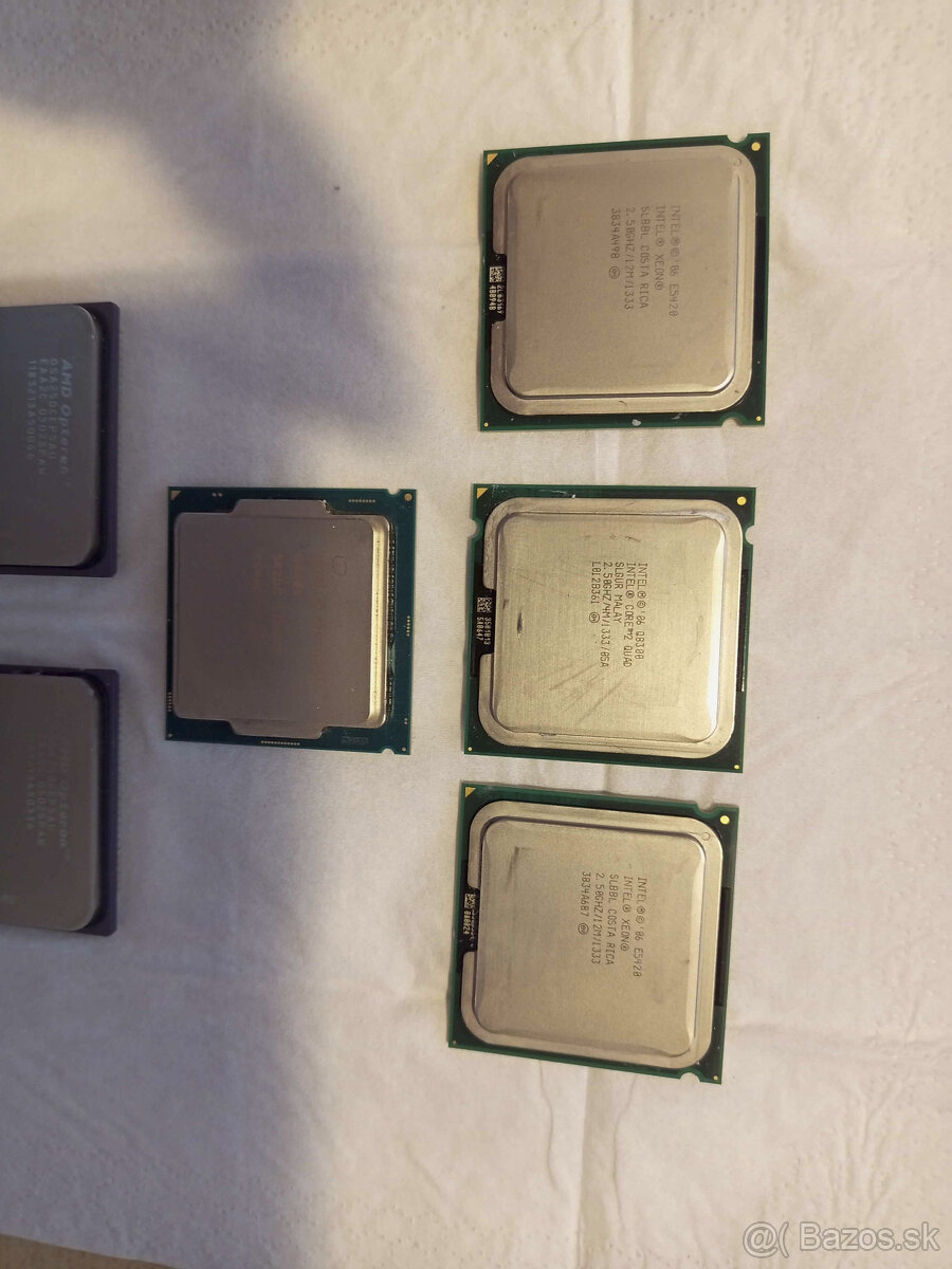 Predám procesory – 10 € / kus - 2