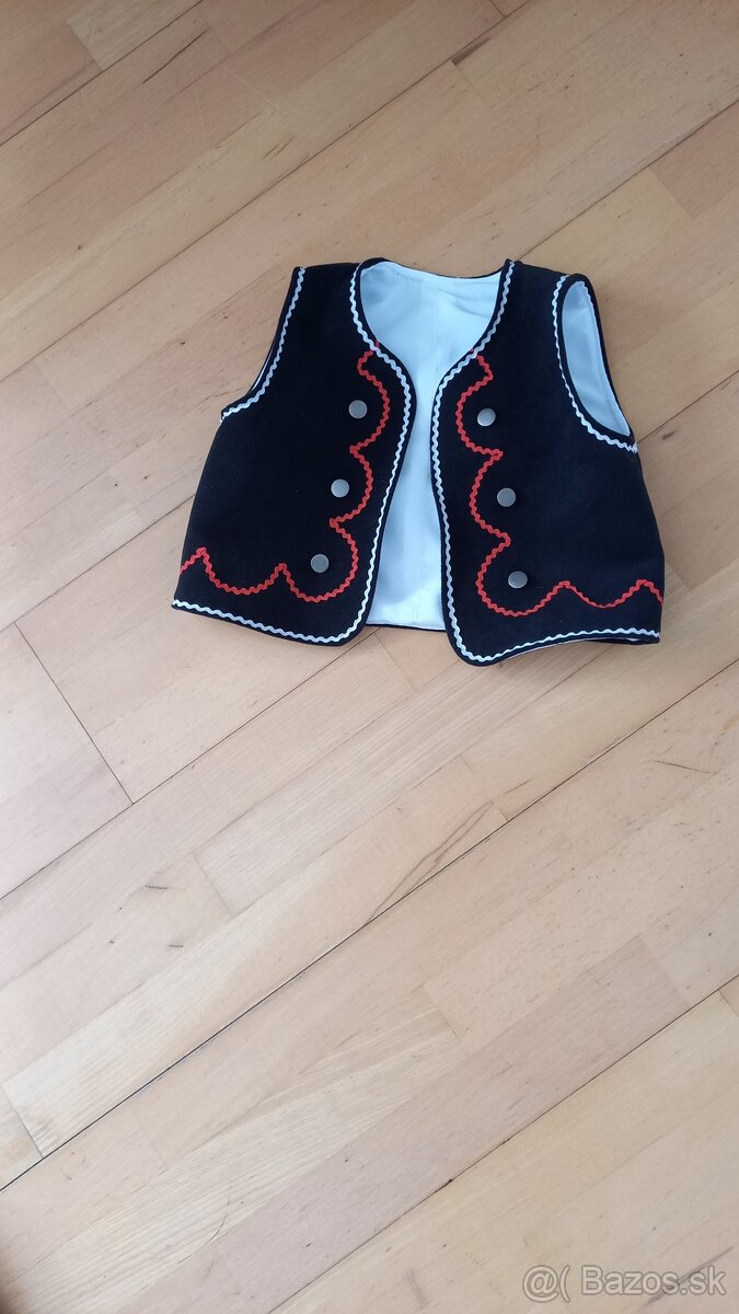 Detská folklórna vesta. - 2