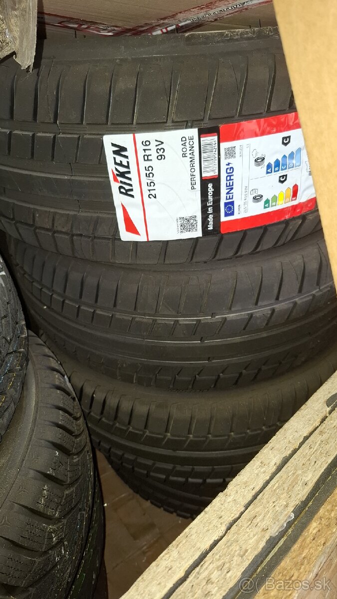 Pneumatiky Riken 215/55r16 93V - 2