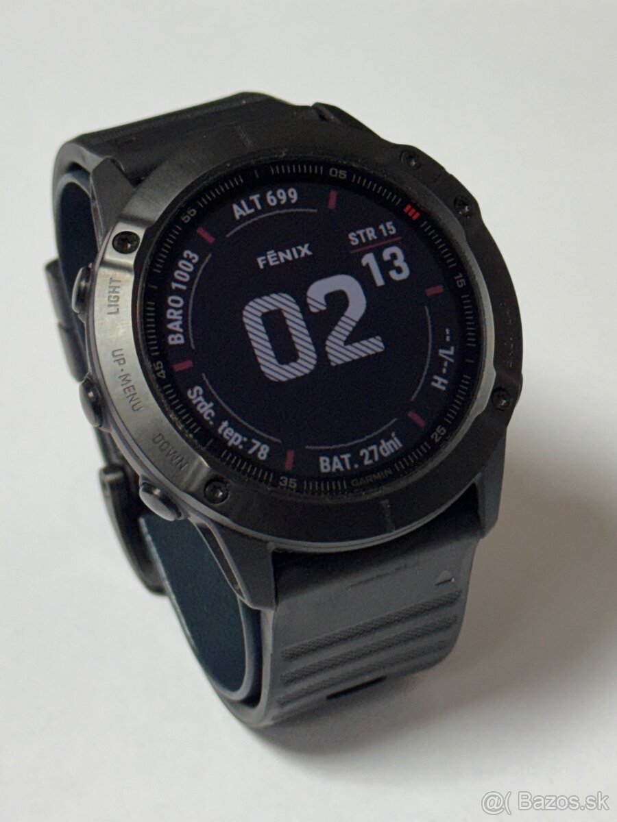 Garmin Fenix 6X Pro - len odskúšané - 2