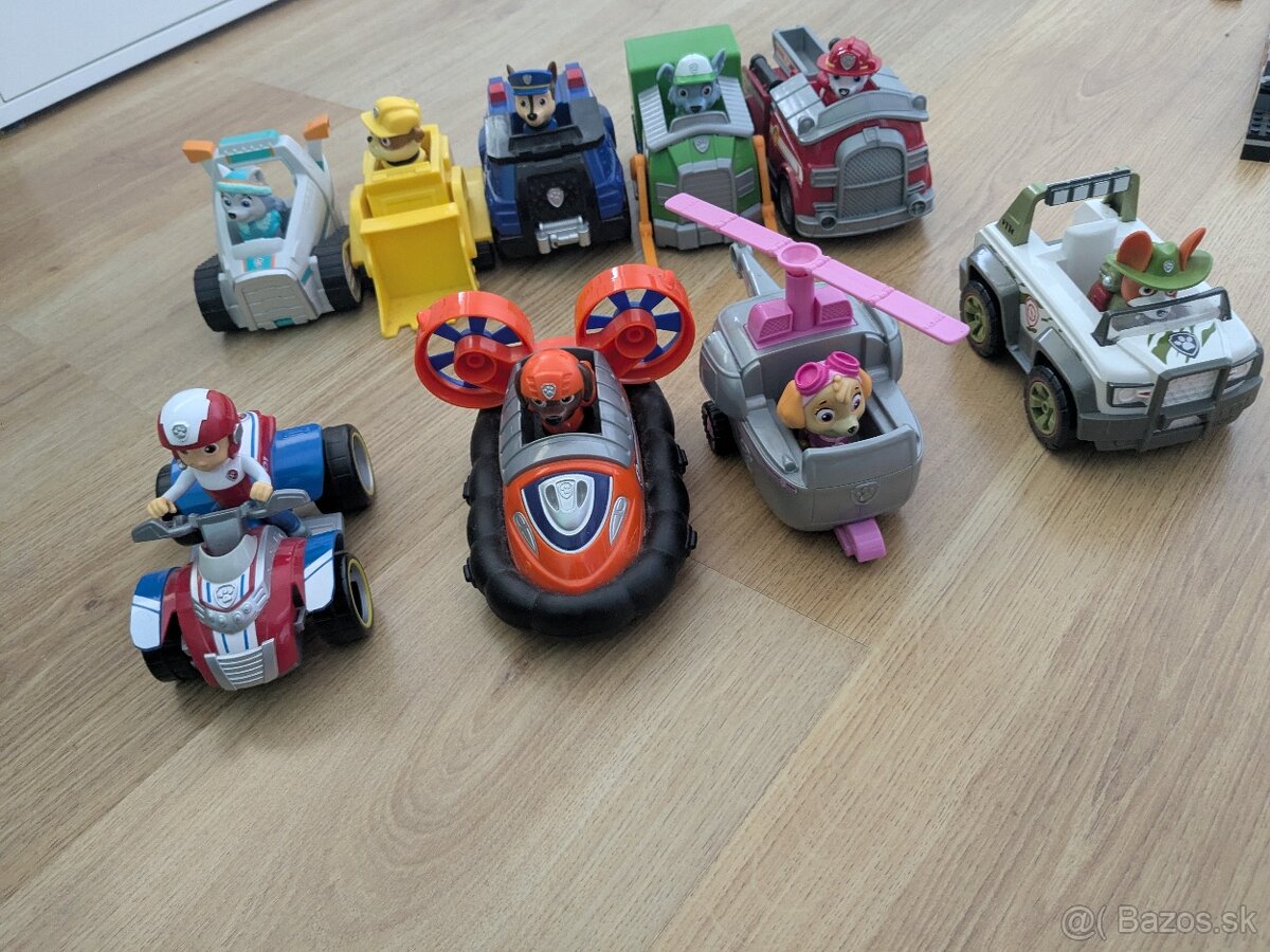 Labková patrola autíčka - 2