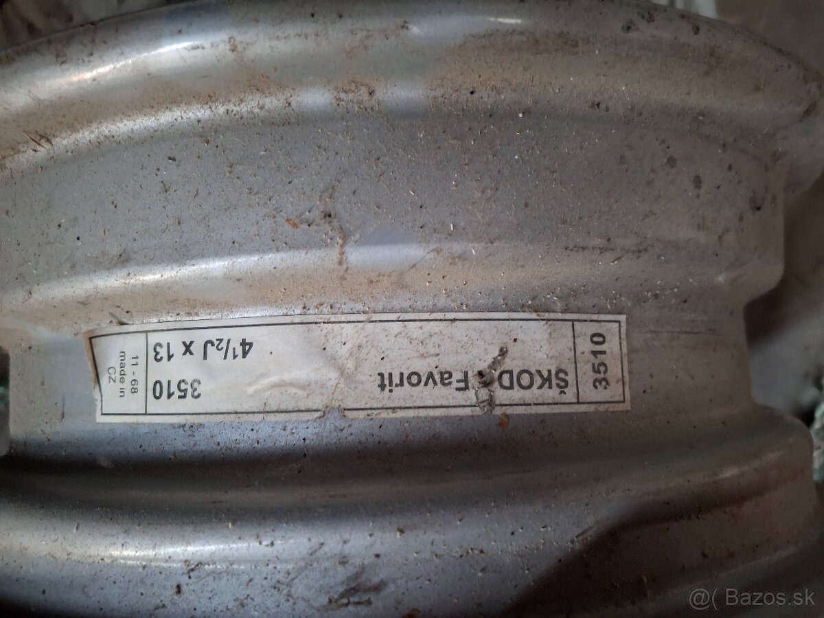 Predám disky Škoda Favorit - 2