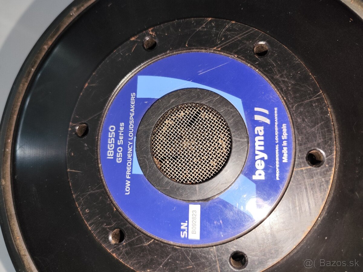Reproduktor Beyma 18G550 - 2