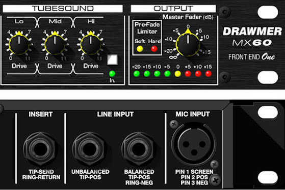 Drawmer MX60-Pro channel strip - 2