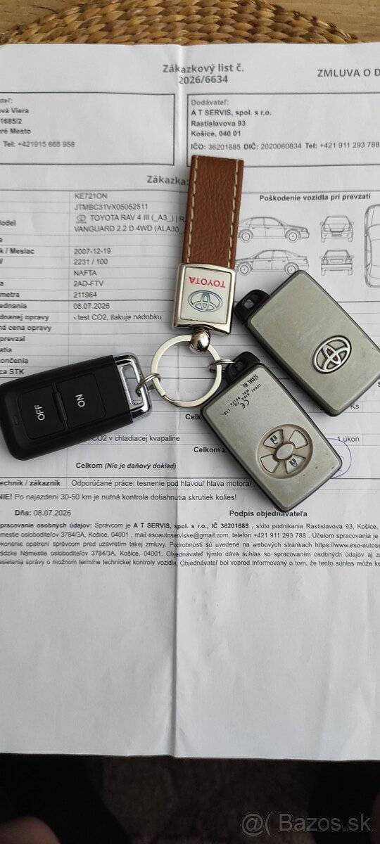 Predám Toyota RAV4. - 2