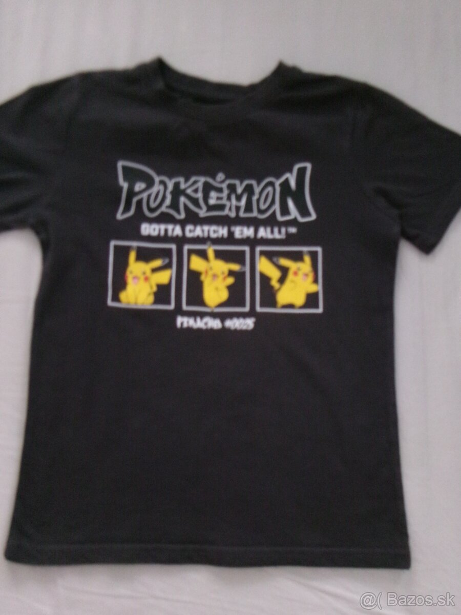 Tričko Pokémon H&M, veľ.122/128. - 2