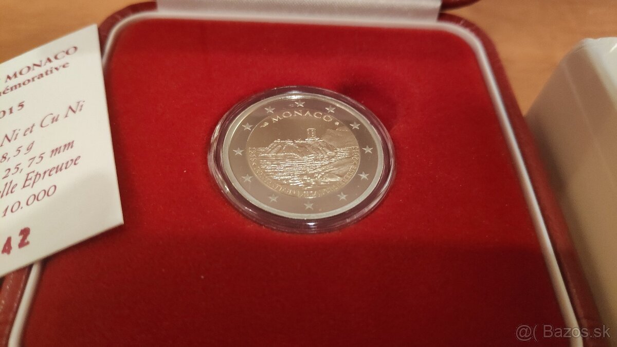 Monako/Monaco 2Eur PROOF 2015 - 2