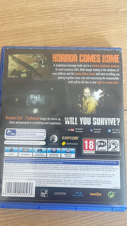 Resident Evil v|| biohazard ps4 vr - 2