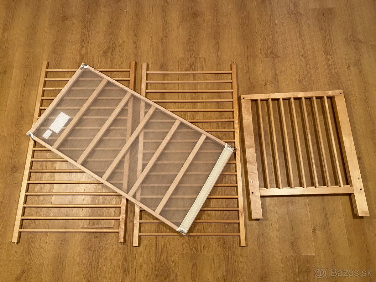 Detská postieľka Gulliver Svetlohnedá 124x66x80 - 2