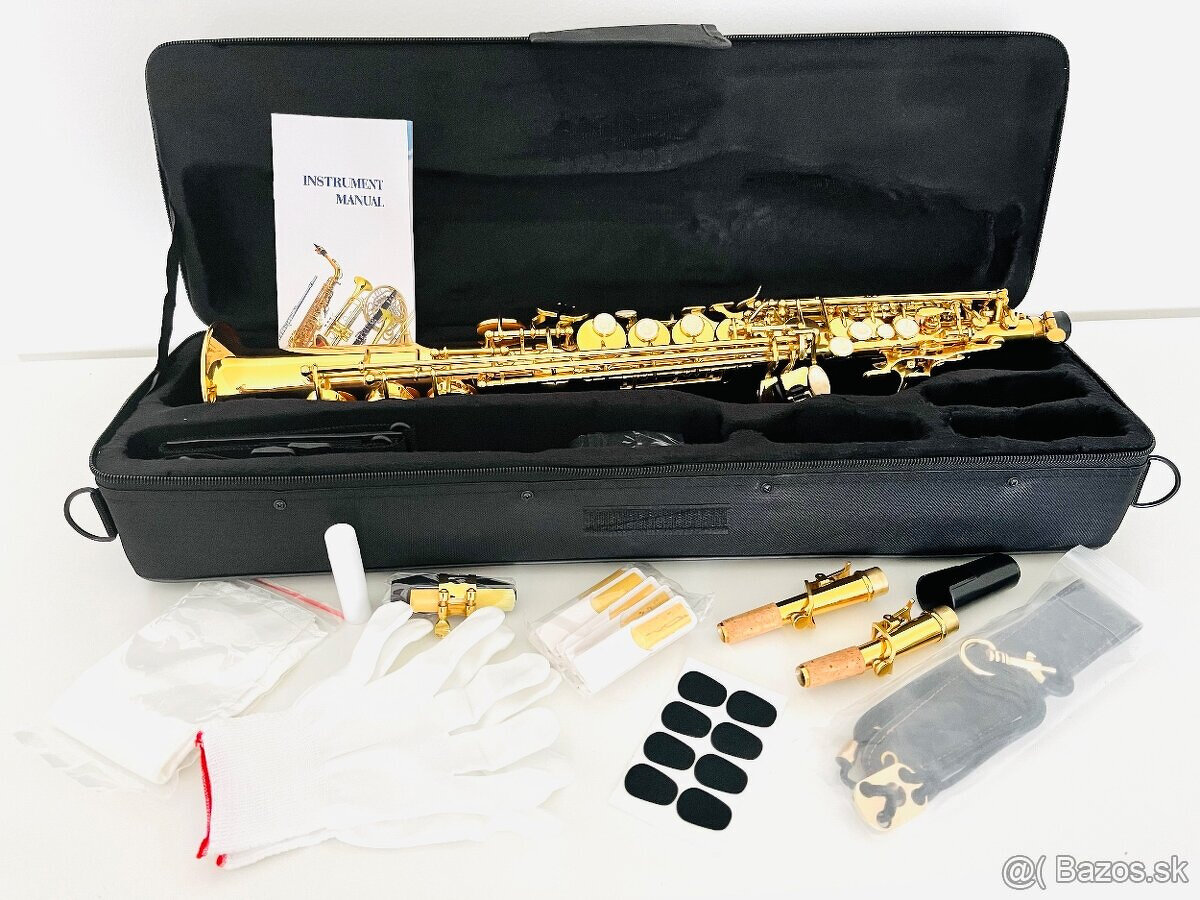 Predám nový B- SOPRÁN saxofón- kópia k modelu Yamaha- nádher - 2