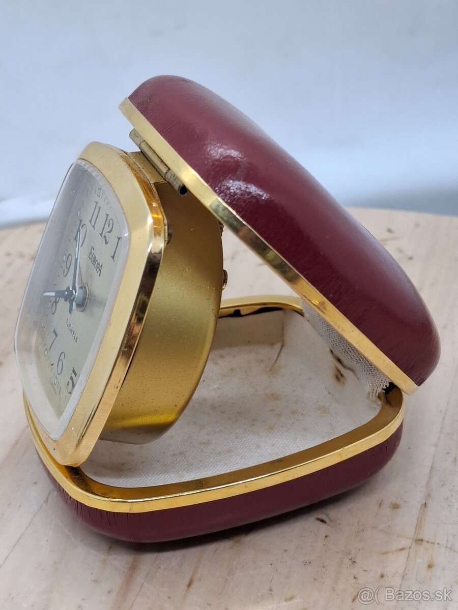 Predám funkčný cestovný budík EUROPA 7 jewels 14 € - 2