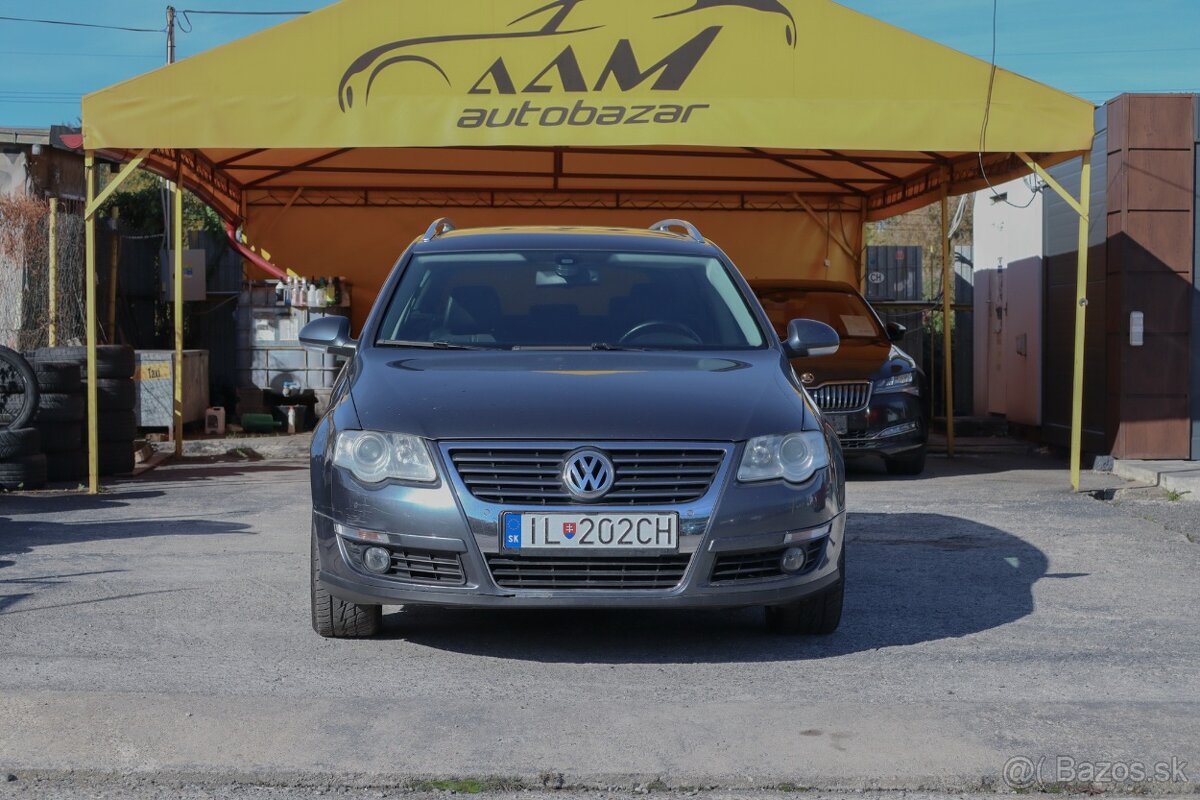 VW Passat B6 Variant 2.0 TDI CR Highline 4-Motion -NOVÉ STK- - 2