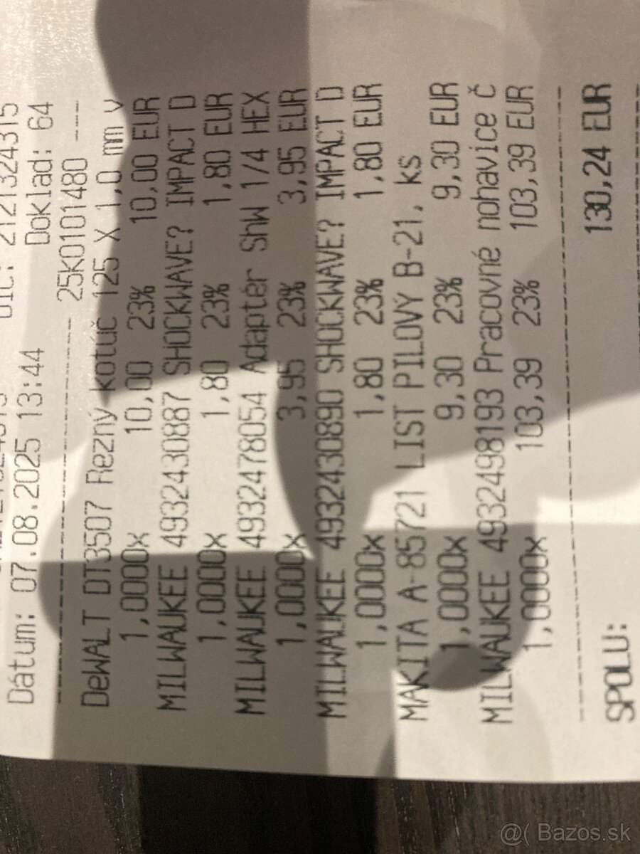 Daňové doklady - 2