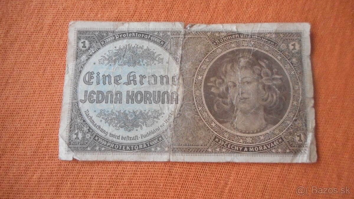 Bankovky ČSR - 1 - 2