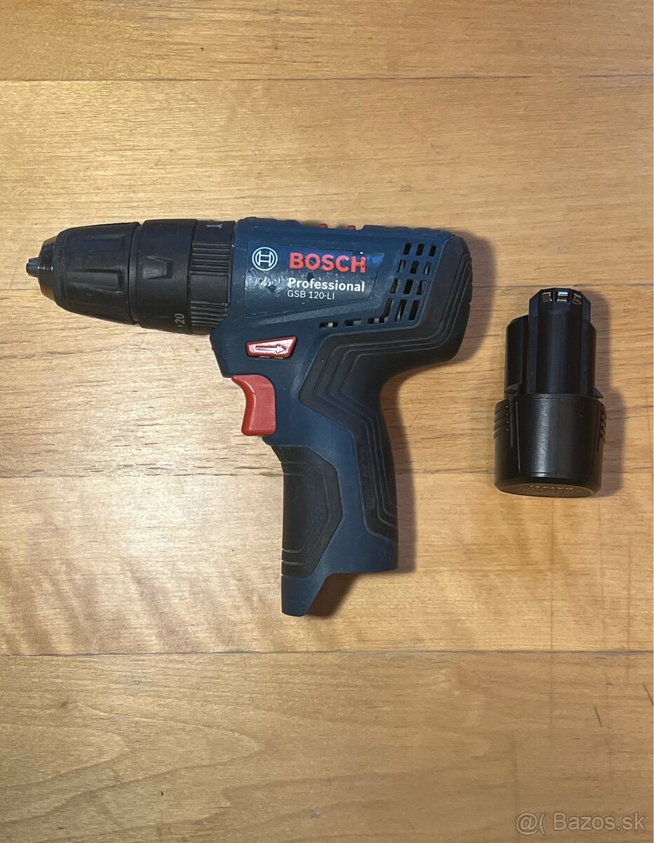 BOSCH Akumulátorová vŕtačka GSB 120-LI - 2