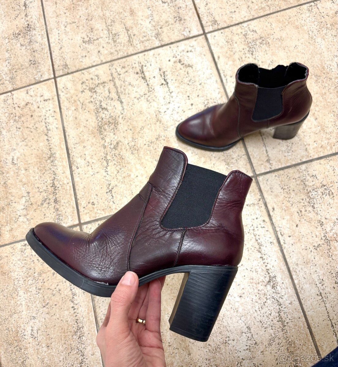 Dámske kožené topánky - 2