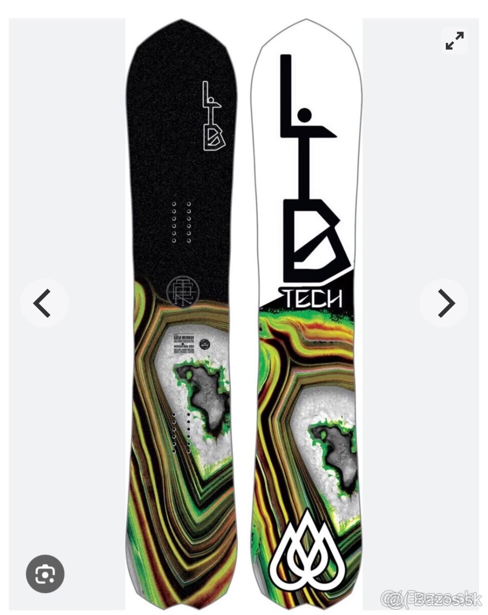 Novy snowboard s viazaním LIB TECH - 2