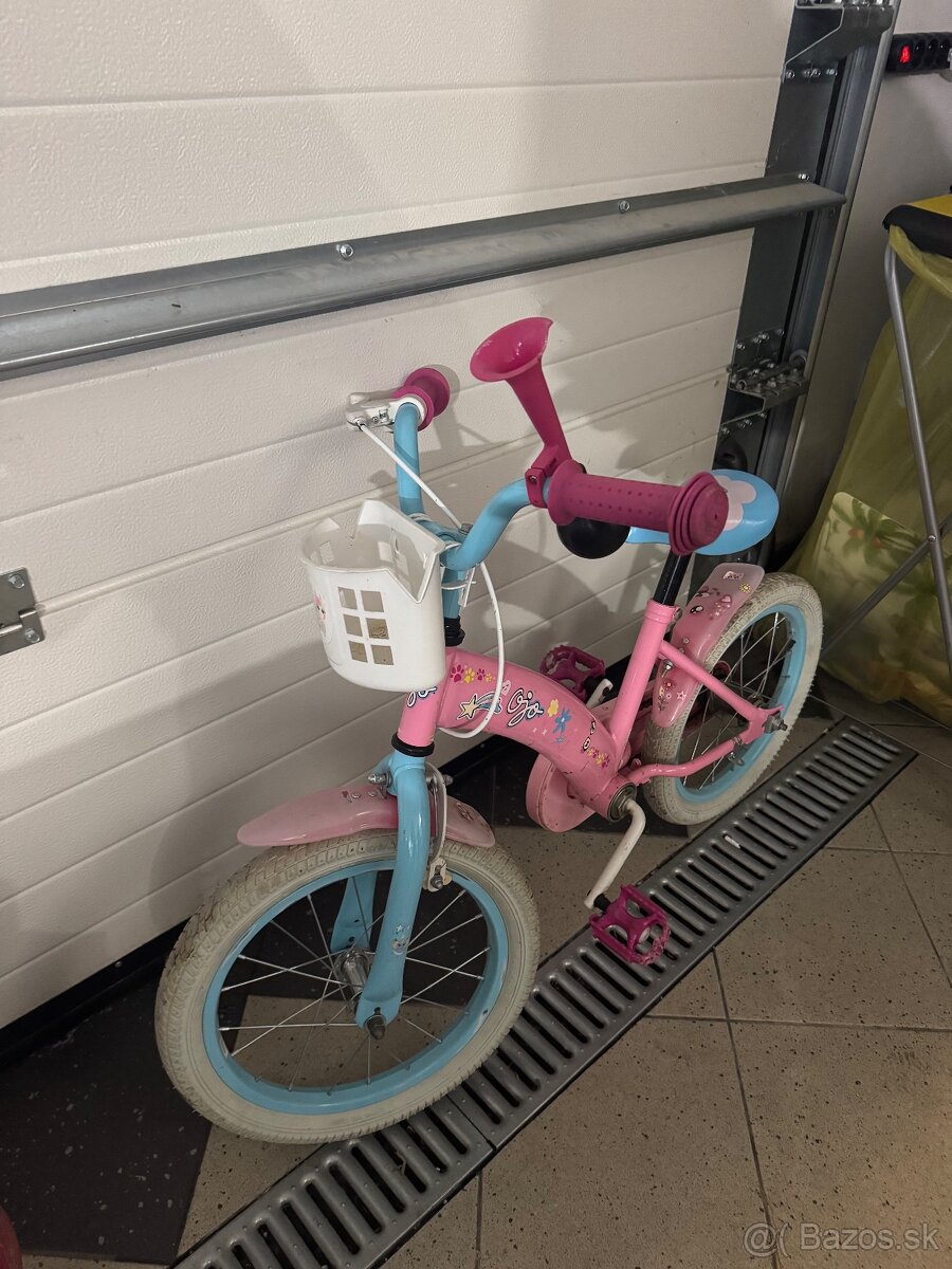 Detský dievčenský bicykel - 2