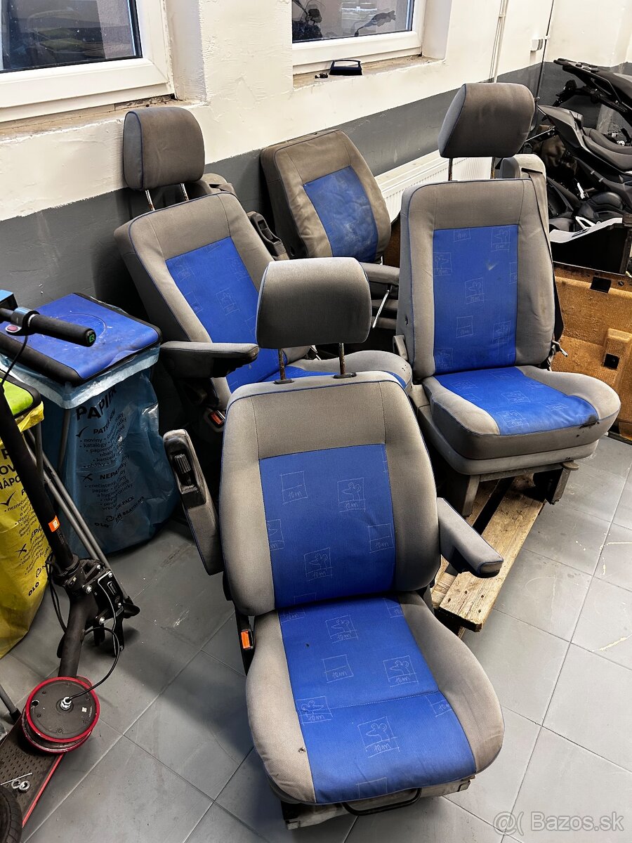 Sedadla sedačky Transporter T4 Multivan interier - 2