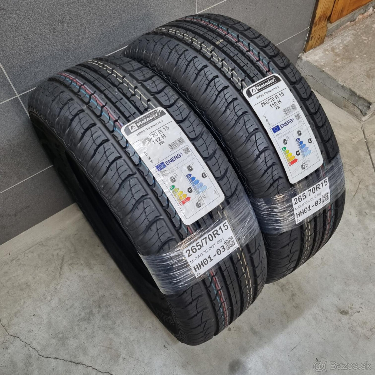 Letné pneumatiky 265/70 R15 MATADOR - 2