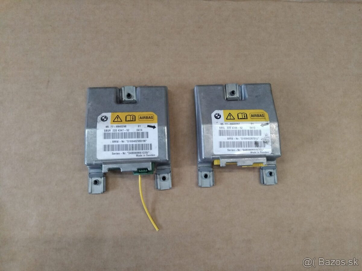 senzor, modul airbagov BMW E60 E61 - 2