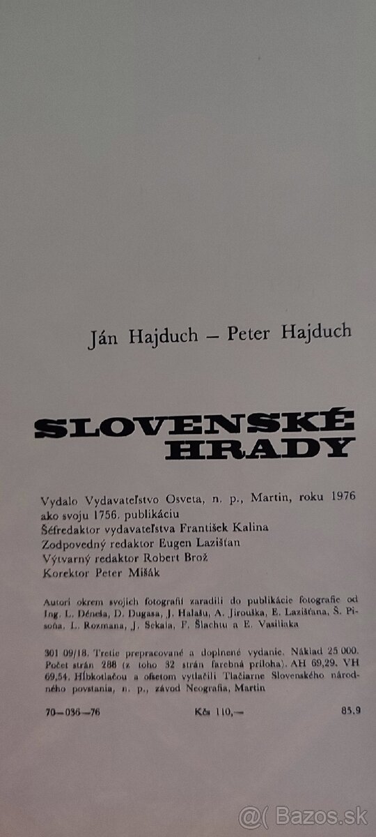 Hajduch - Slovenské hrady - 2