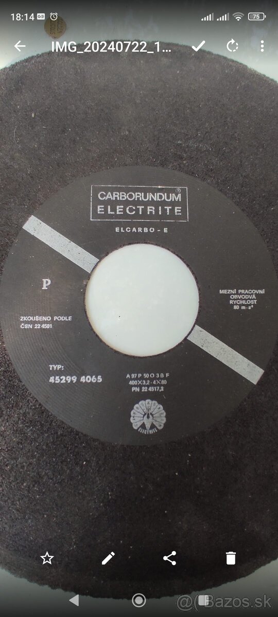 Predám kotúče na karbobrúsku - 2