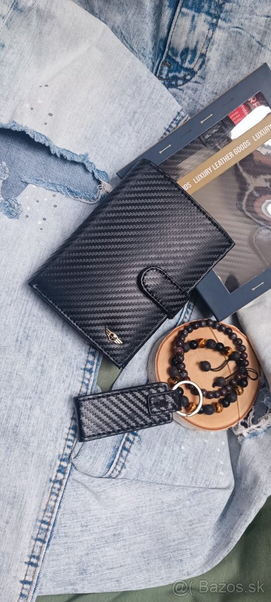 Kožená čierna peňaženka PeTerson - 2