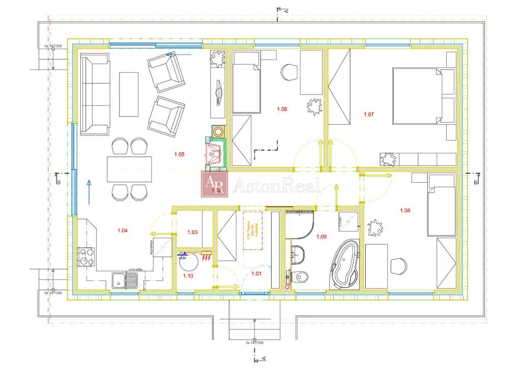 PREDAJ: 4-izbový rodinný dom - 2