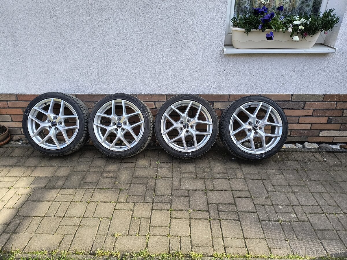 Zimná sada Borber 5x100r17 et40 - 2