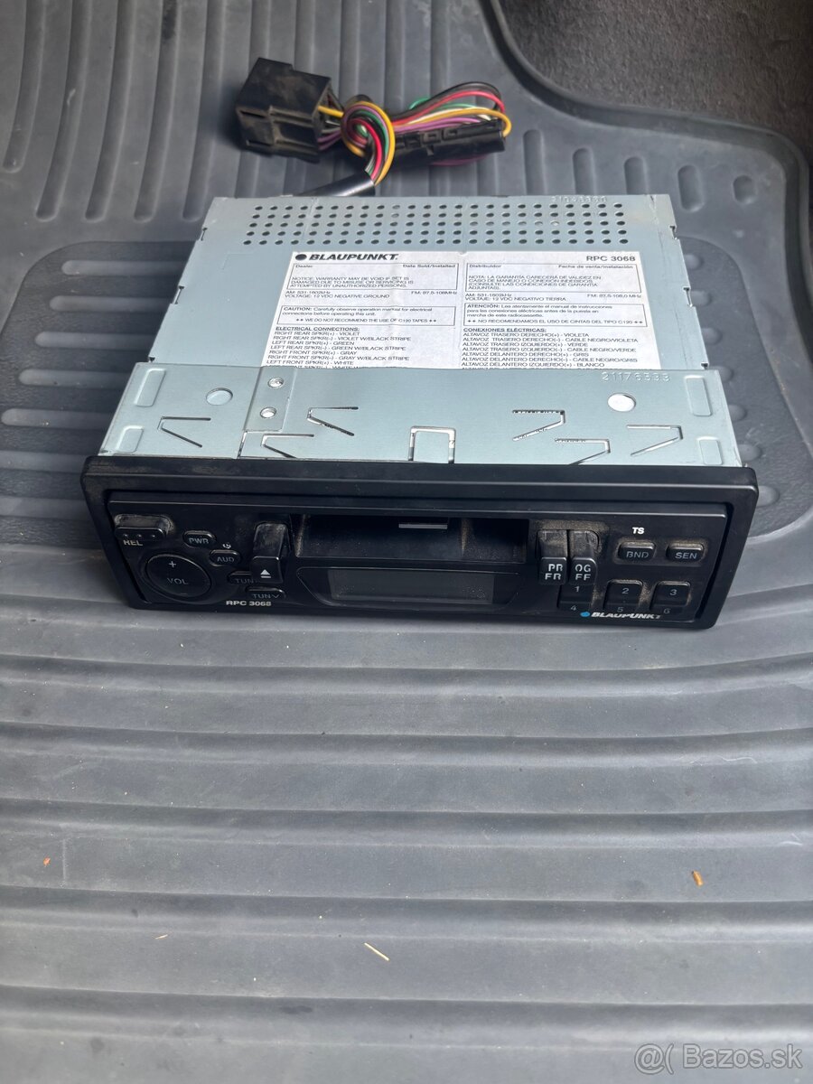 Blaupunkt RPC 3068 – originálne autorádio Škoda Felicia - 2