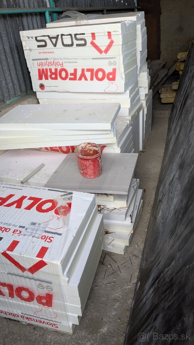 Polystyrén EPS150, hrúbka 8 . Dovoz - 2