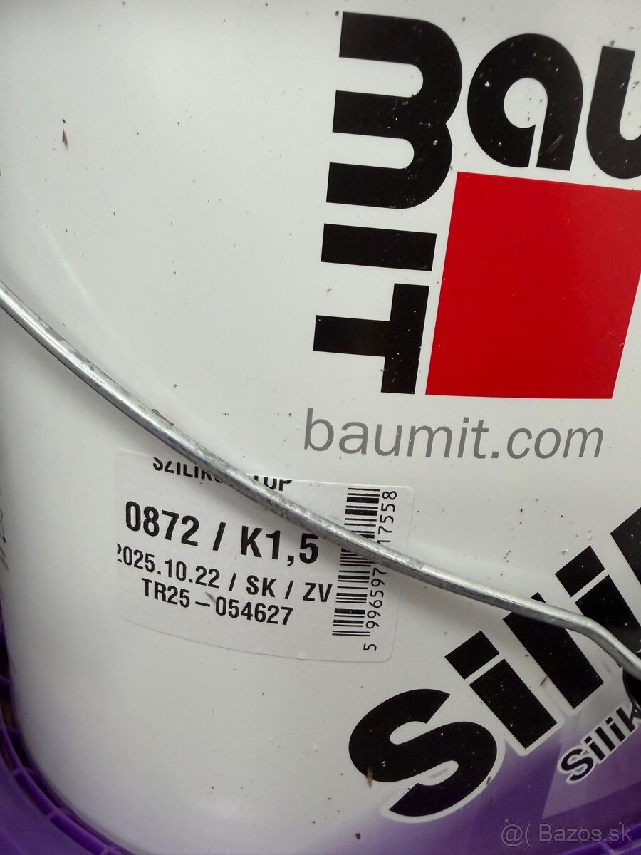 Fasádna farba ,,šedá” Baumit SilikonTop - 2