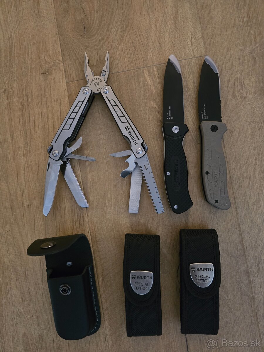 Wurth Multi toll a nož klasicky nový - 2