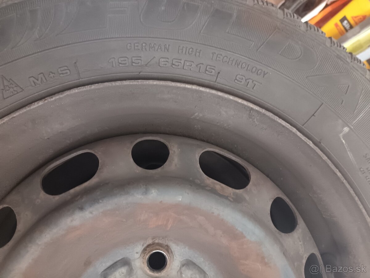 Plechove disky + gumy - 2