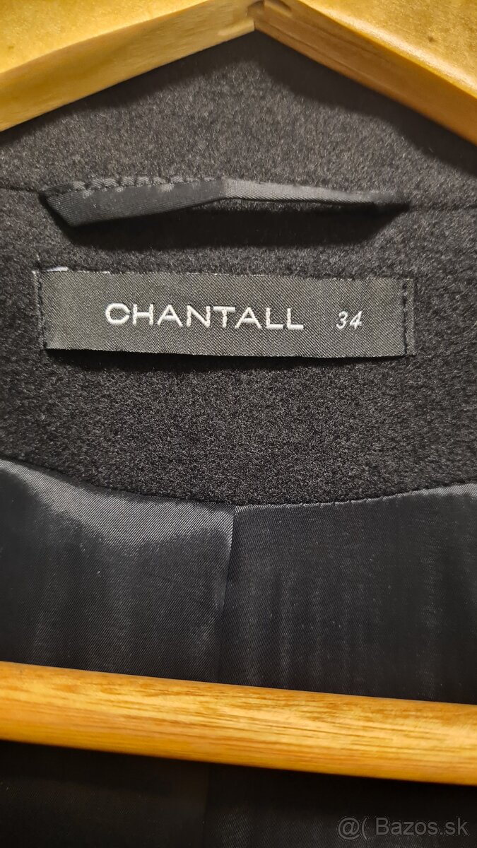 Kabát čierny Chantall - 2