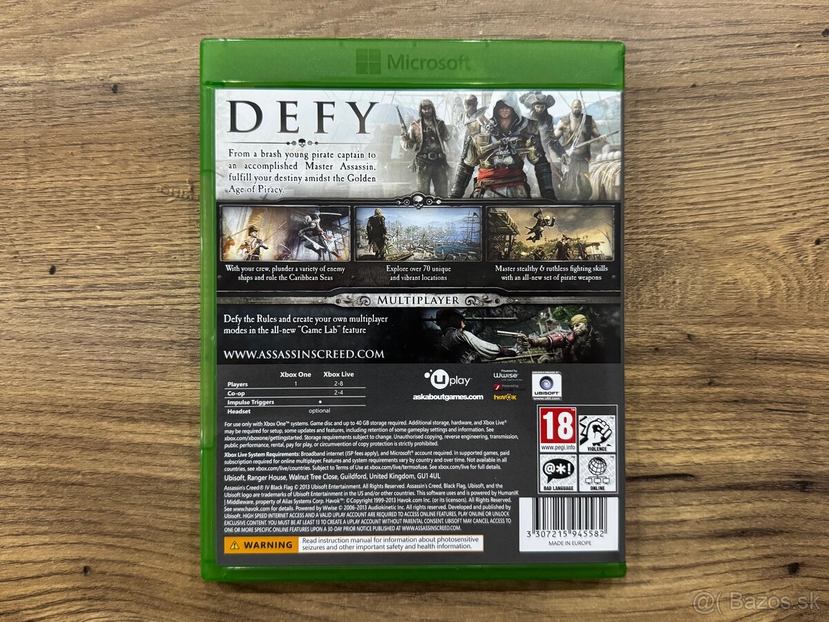 Hra Xbox One - Assassin’s Creed IV Black Flag CZ - 2