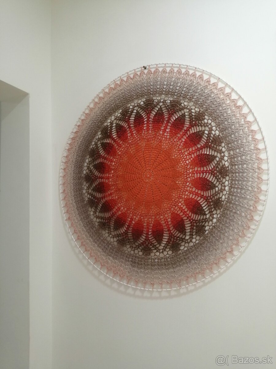 Hačkovaná mandala 2 - 2