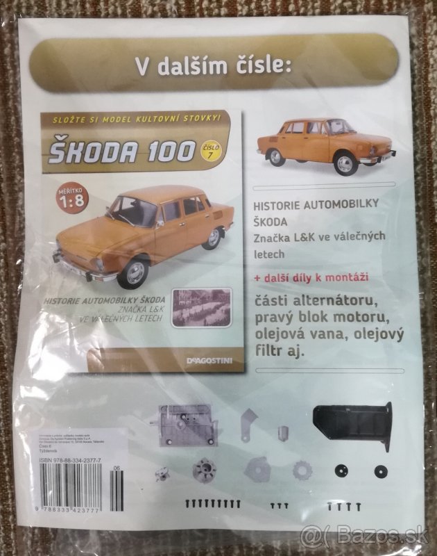 AKTUALNE Predám 6.čislo Škody 100, Deagostini - 2