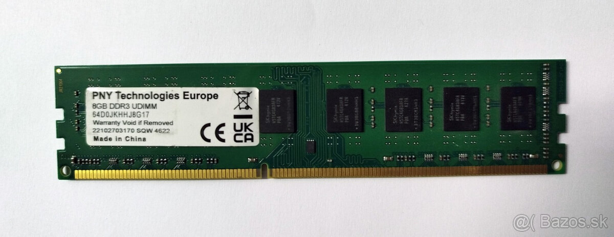 DDR3 8GB 1600MHz - 2