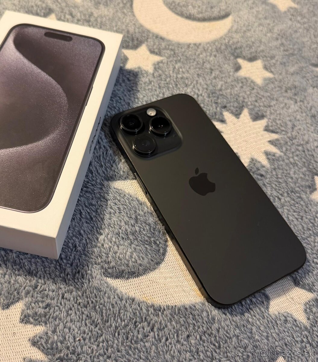 iPhone 15 Pro, Black Titanium - 2