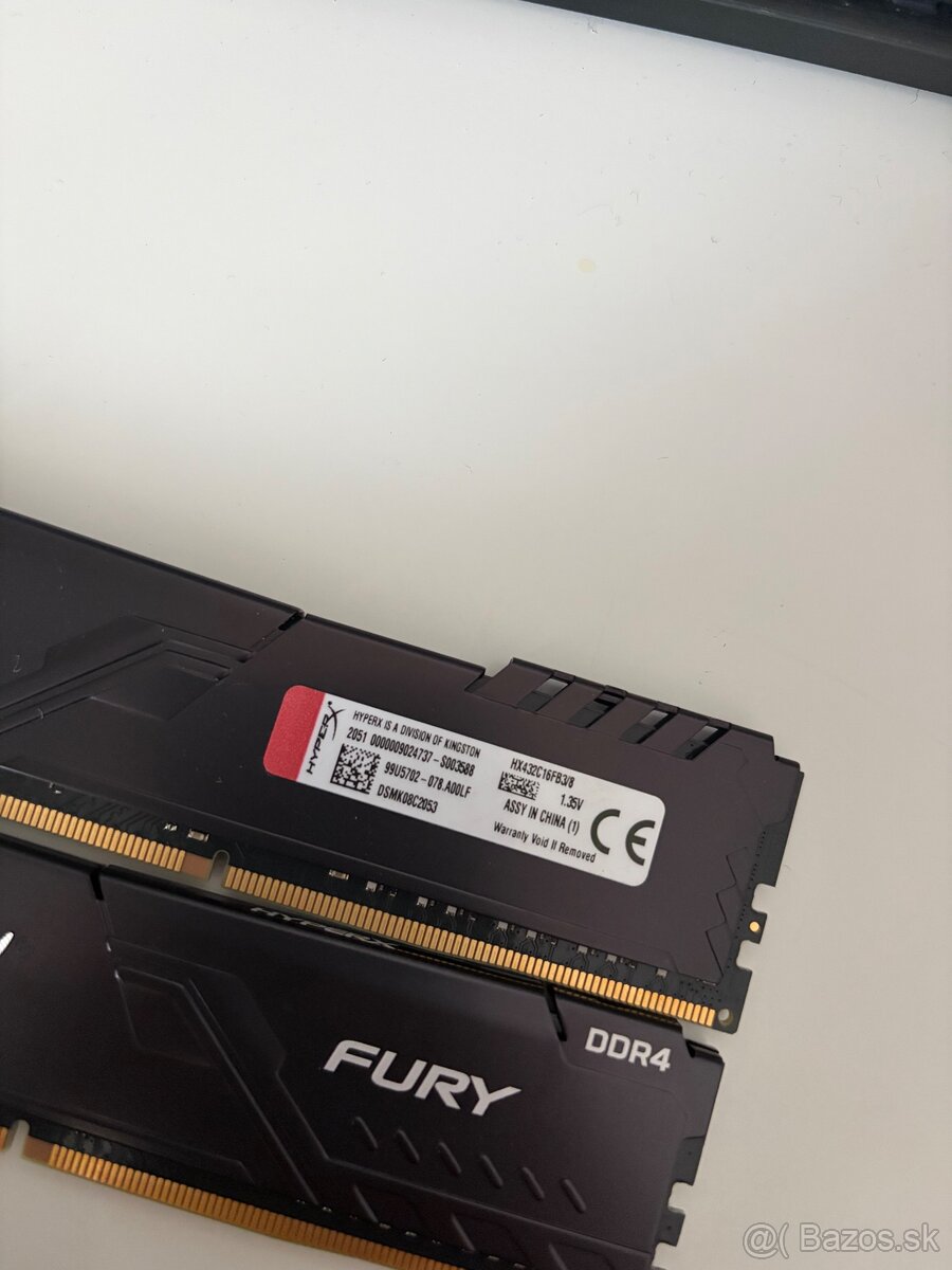 HYPERX Fury 2x8GB DDR4 3200mhz - 2