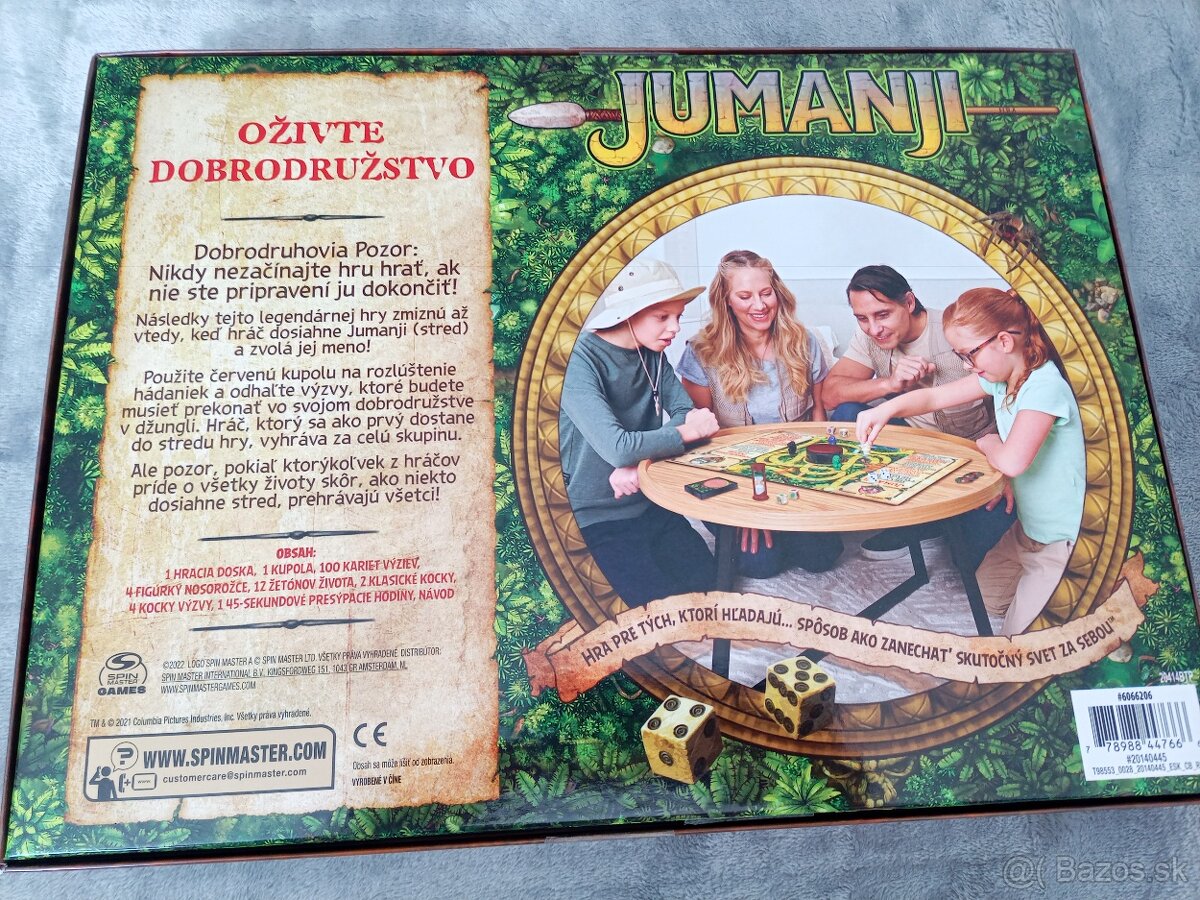 Jumanji stolová hra - 2