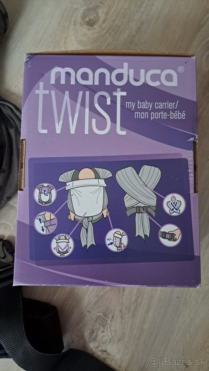 Manduca šatka na nosenie - 2