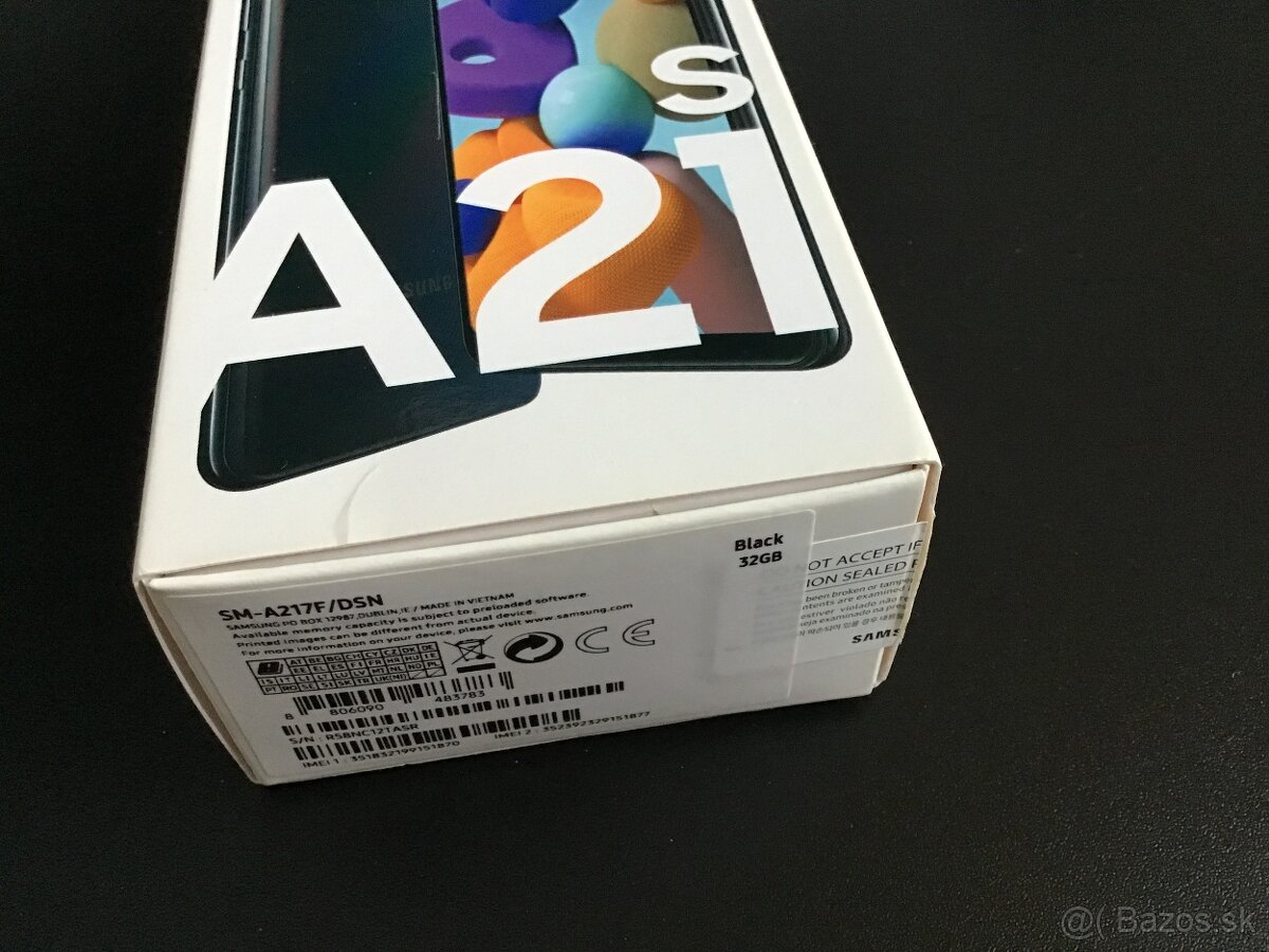Samsung Galaxy A21s 32Gb Dual SIM Black - TOP STAV - 2