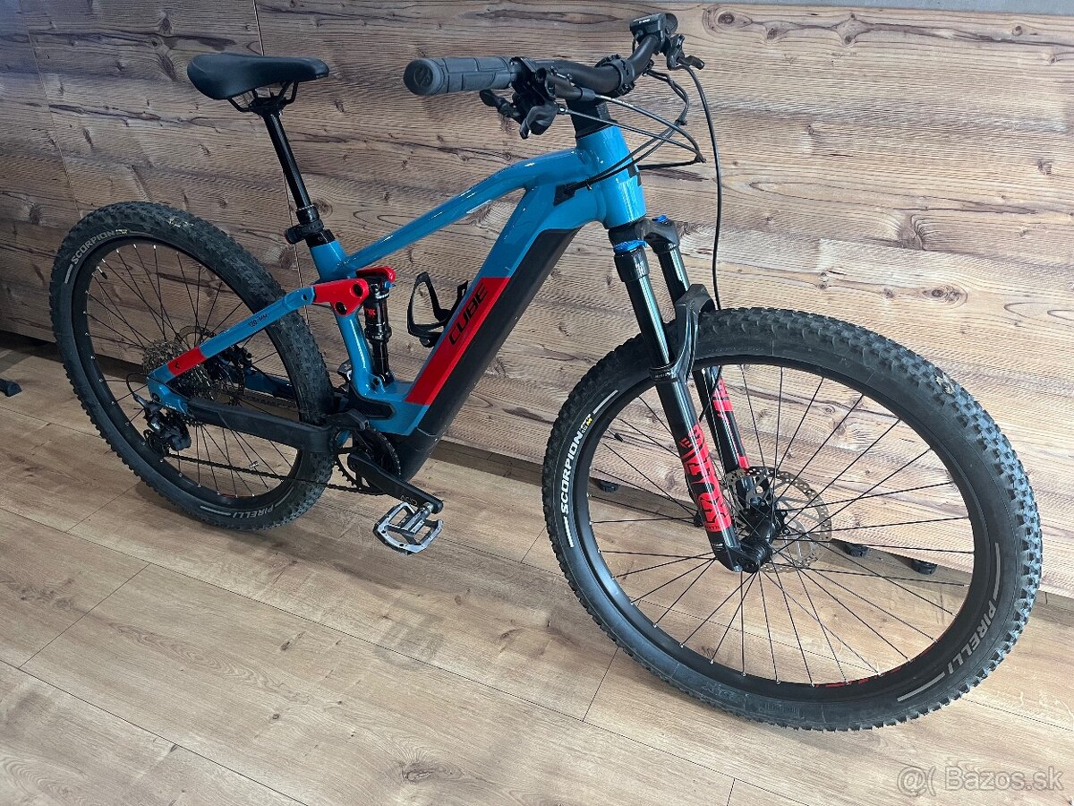 Celoodpružený elektrobicykel CUBE STEREO HYBRID 120 - 2