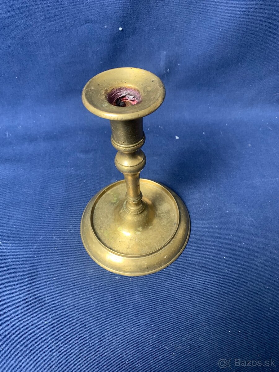 Mosadzný svietnik - 2